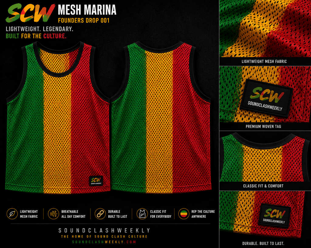 SoundClash Weekly Mesh Marina – Rasta Edition