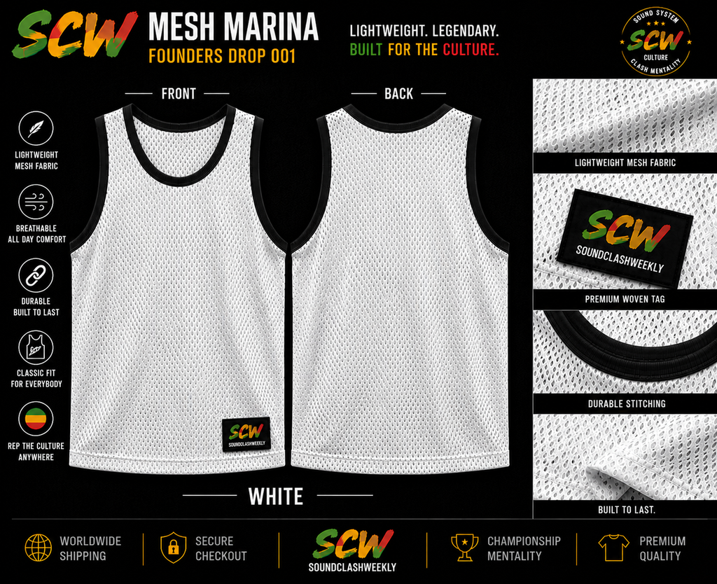 SoundClash Weekly Mesh Marina – Rasta Edition