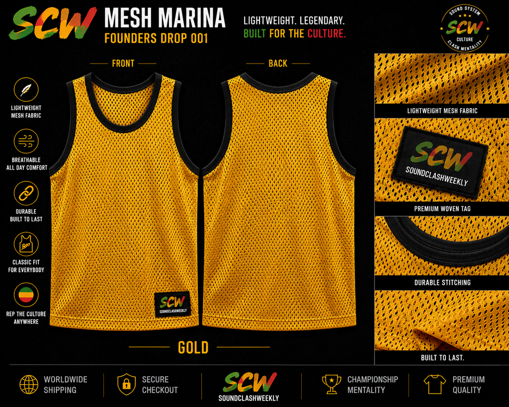 SoundClash Weekly Mesh Marina – Rasta Edition